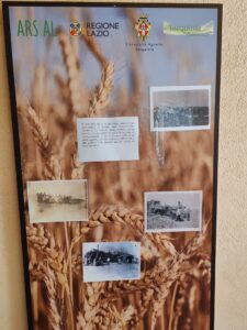 uno dei pannelli della mostra