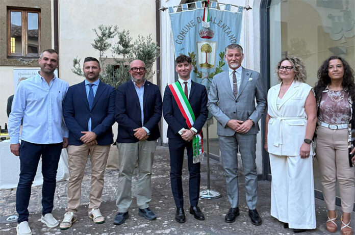 Giuli con Rotelli e Bigiotti a Valentano Giuli con Rotelli e Bigiotti a Valentano