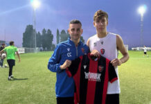 Ludovico Tagliolini è un nuovo giocatore della Sorianese Ludovico Tagliolini e Mister Chirieletti