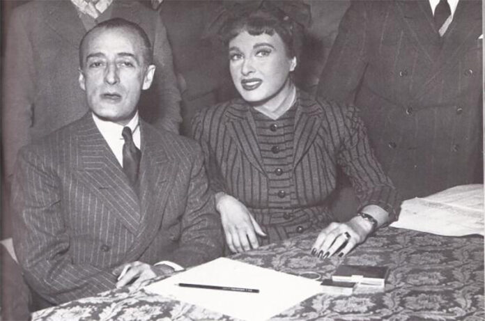 Silvana Pampanini con Totò
