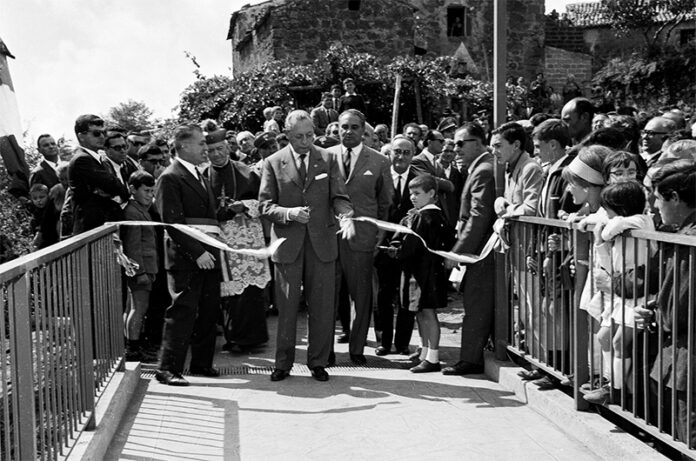 Taglio del nastro ponte 12 settembre 1965 Taglio del nastro ponte 12 settembre 1965
