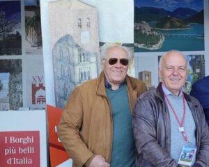 Urbano Rosati e Rodolfo Felici al Festival Nazionale de “I Borghi più belli d’Italia”
