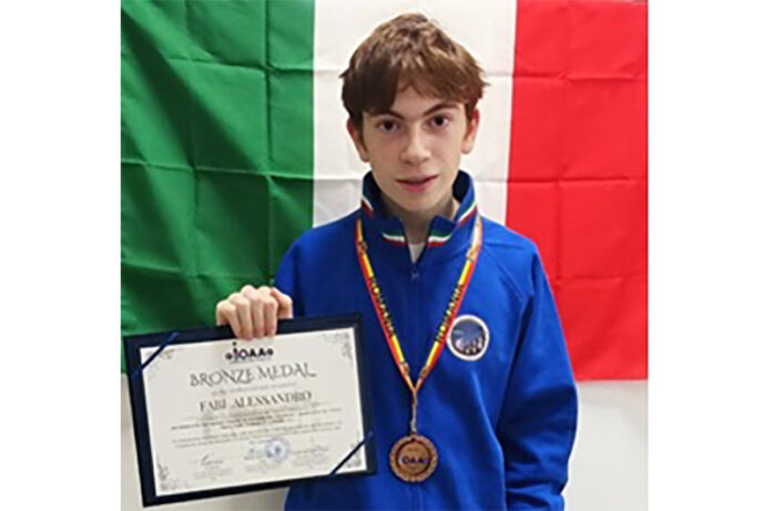 Alessandro Fabi del liceo Ruffini di Viterbo