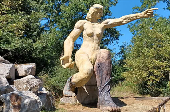 Driope - primo dei Colossi di Chia