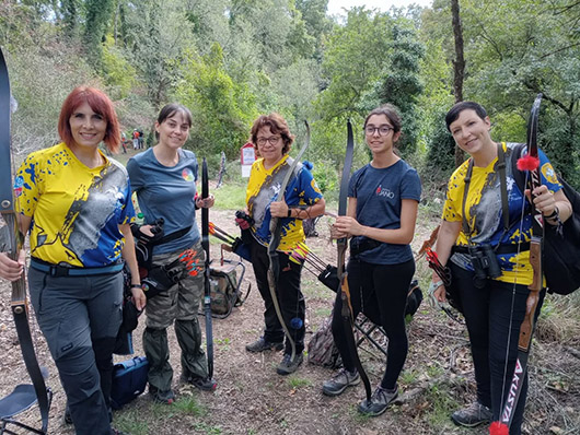 Giulia - tiro con l'arco - gruppo donne