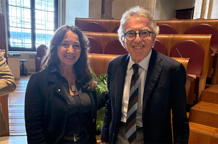 Giuliana Galli con Alberto Acciari