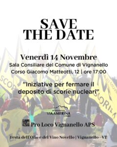 Locandina No scorie Viganello