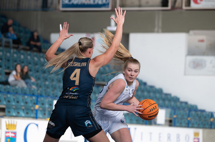 Maria Myklebust in azione contro Torino