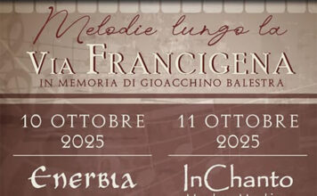 Melodie in Cammino lungo la Via Francigena in memoria di Gioacchino Balestra Melodie