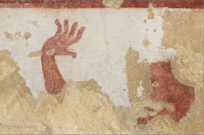 Tomba Maggi nella necropoli dei Monterozzi-Tarquinia Tomba Maggi nella necropoli dei Monterozzi-Tarquinia