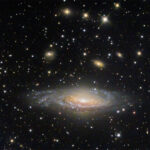 osservazione della luna e di Saturno