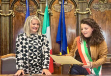 Attestato di merito sportivo ad Annamaria Olivieri