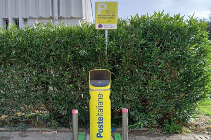 Colonnine Poste Italiane-Farnese