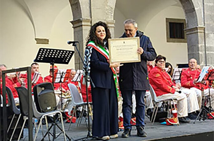 La sindaca Chiara Frontini e il presidente Luciano Proietti