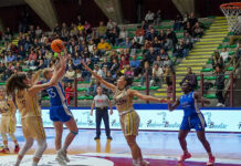 Sconfitta al fotofinish per le Terme Salus Viterbo a Livorno tiro-myklebust