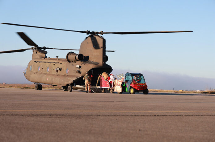 Babbo Natale con le ali