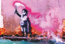 La Galleria Sottopasso di Viterbo prolunga la mostra dedicata a Andy Warhol e Bansky fino alla fine dell’anno Migrant Child-Banksy-Venezia, maggio 2019
