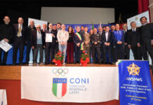 Stelle al merito sportivo Coni, tra i premiati anche tre soci del Panathlon di Viterbo Stelle