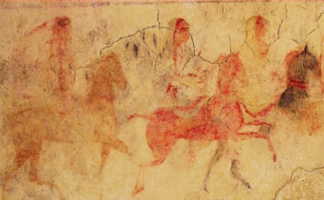 Necropoli etrusca di Tarquinia, inaugurazione del nuovo sistema di accesso alla Tomba dei Pigmei Tomba dei Pigmei-nuovo accesso