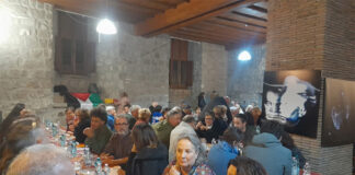 Vitorchiano per Gaza: raccolti quasi 3.000 euro alla cena solidale Una cena per Gaza