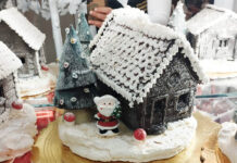 Villaggio di Natale, opera dolciaria dei maestri pasticcieri di Cna Viterbo