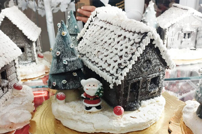 Villaggio di Natale, opera dolciaria dei maestri pasticcieri di Cna Viterbo