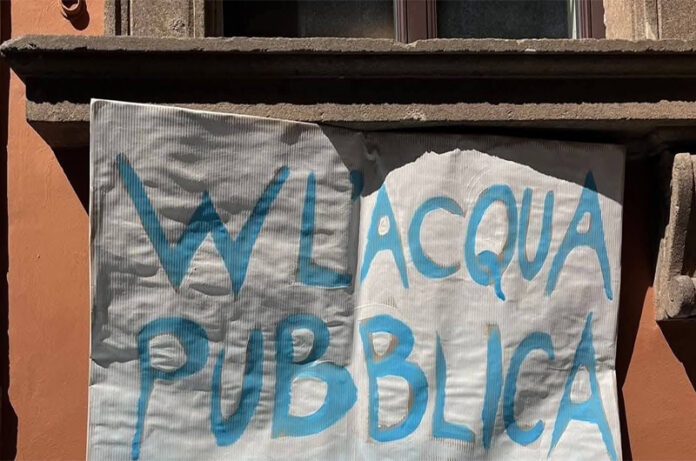 w l'acqua pubblica