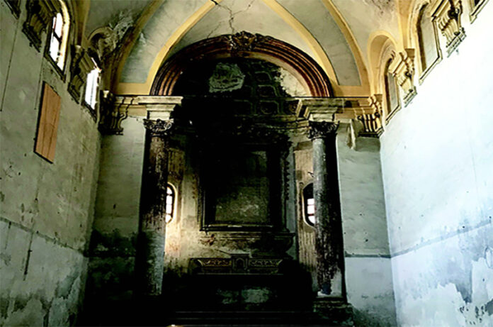 Altare centrale Sant'Orsola Viterbo