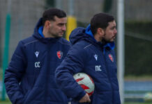 Campus Eur-Sorianese, l’analisi di mister Chirieletti prima della gara Chirieletti e Cervini