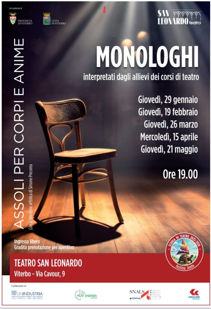 MONOLOGHI 2026