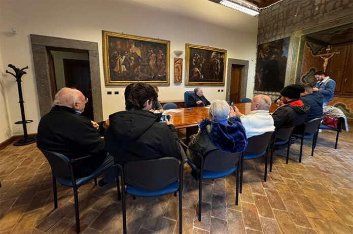 curia vescovile di Viterbo-incontro di inizio anno con la stampa viterbese curia vescovile di Viterbo-incontro di inizio anno con la stampa viterbese