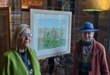 Ultimi giorni per visitare la mostra La Via Francigena Project – Gli acquerelli di Jannina Veit Teuten giub