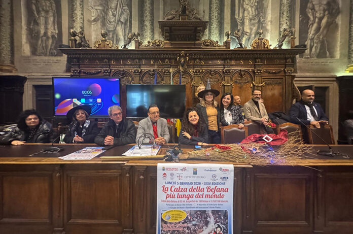 la Calza della Befana più lunga del Mondo