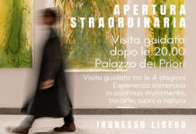 Una notte alla mostra, apertura straordinaria per Purpurea Lux-Sighanda ASm