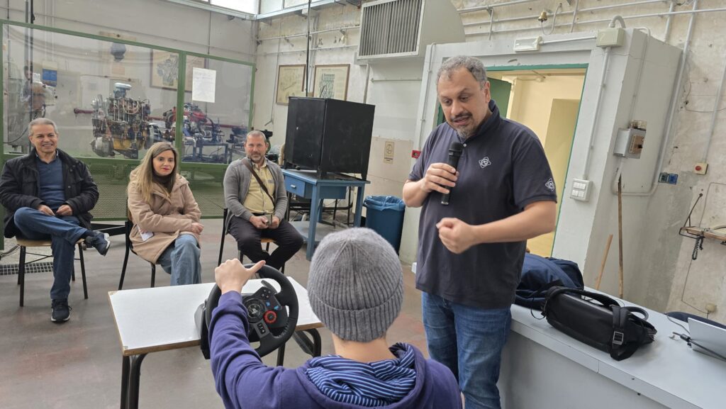 La lezione sulla guida all'Itt