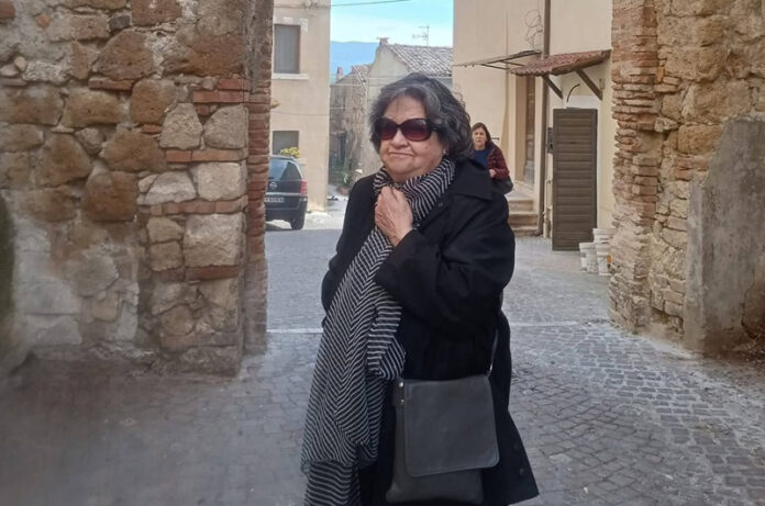 L'artista cilena Marta Contreras_