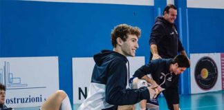 Maury’s Com Cavi Tuscania al palazzetto dell’Olivo contro Cascia Tommaso Quadraroli