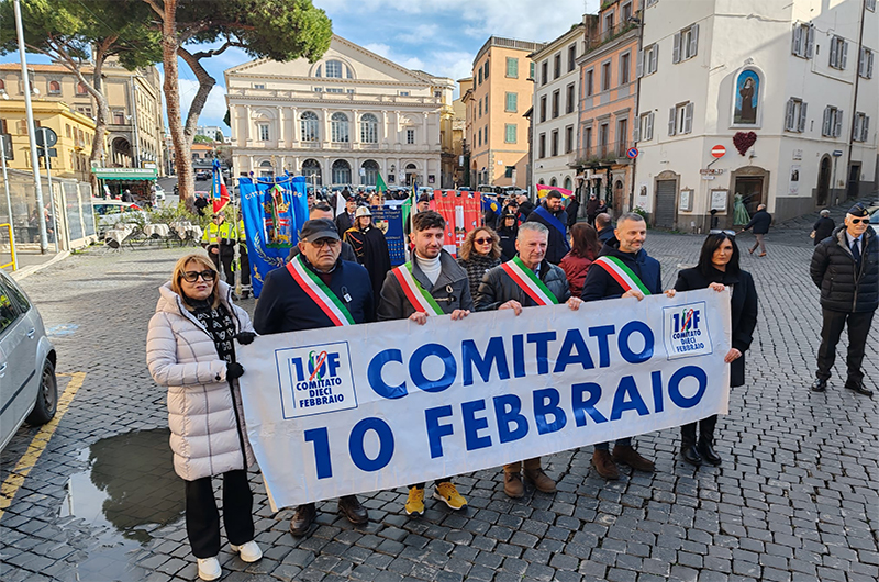 corteo del 9 febbraio 2025 a viterbo