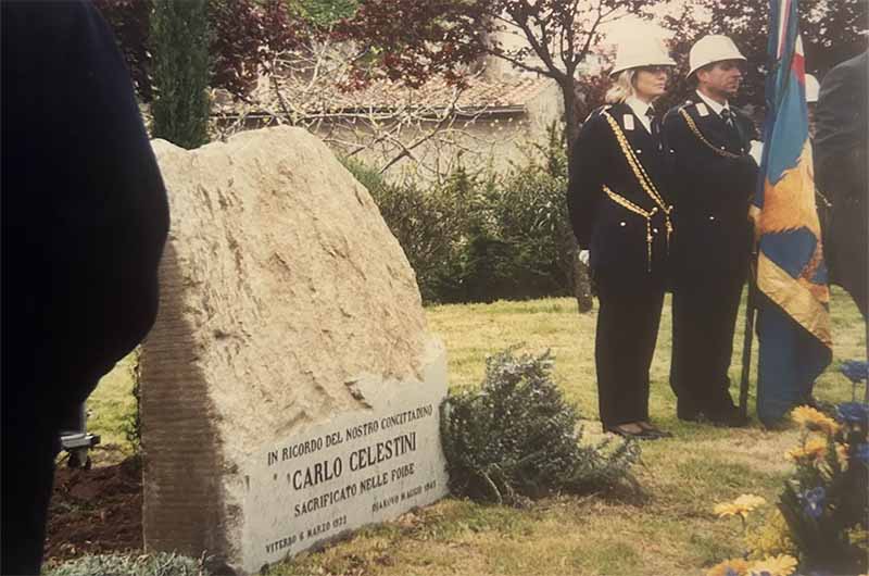 monumento intitolato a Carlo Celestini