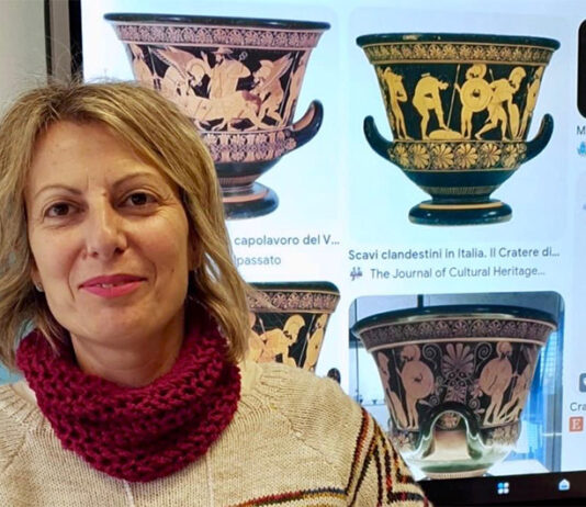 Elena Marini, archeologa, guida turistica e docente di scuola secondaria