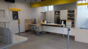 Il rinnovato ufficio postale 'Polis' di Ischia di Castro (1)