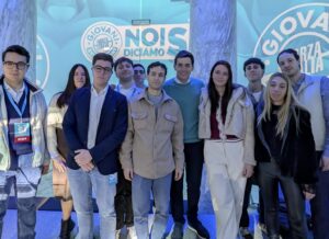 La delegazion di Forza Italia Giovani Viterbo