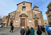San Faustino vandalizzata con scritte sataniche