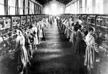 lavoratrici all'inizio del 900