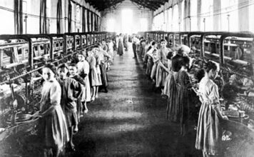 lavoratrici all'inizio del 900