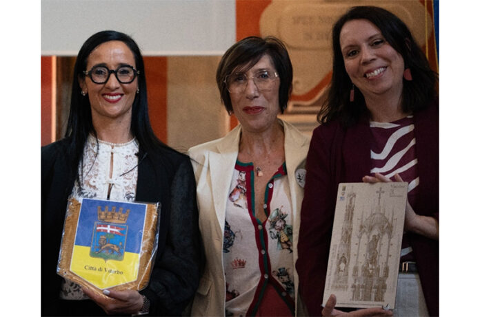 Assessore Notaristefano con Francesca Del Giudice e Luisa Quatrini