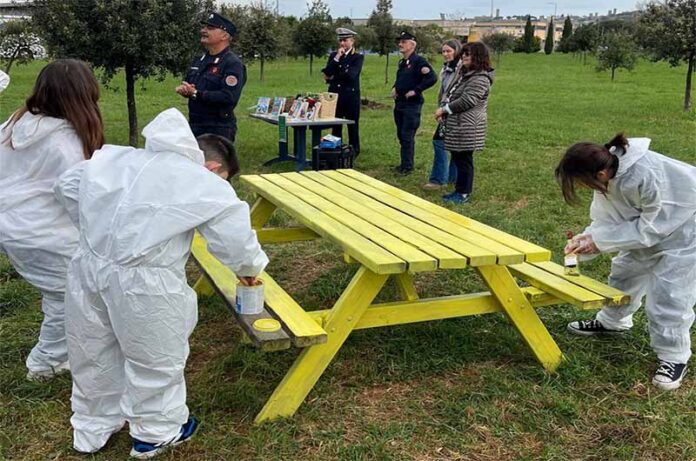 Bosco urbano di Tarquinia, studenti dell’IC “Ettore Sacconi”