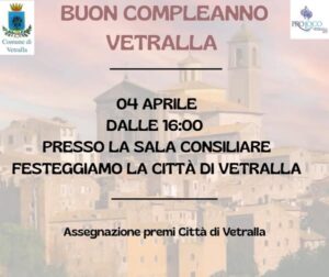 Buon compleanno Vetralla