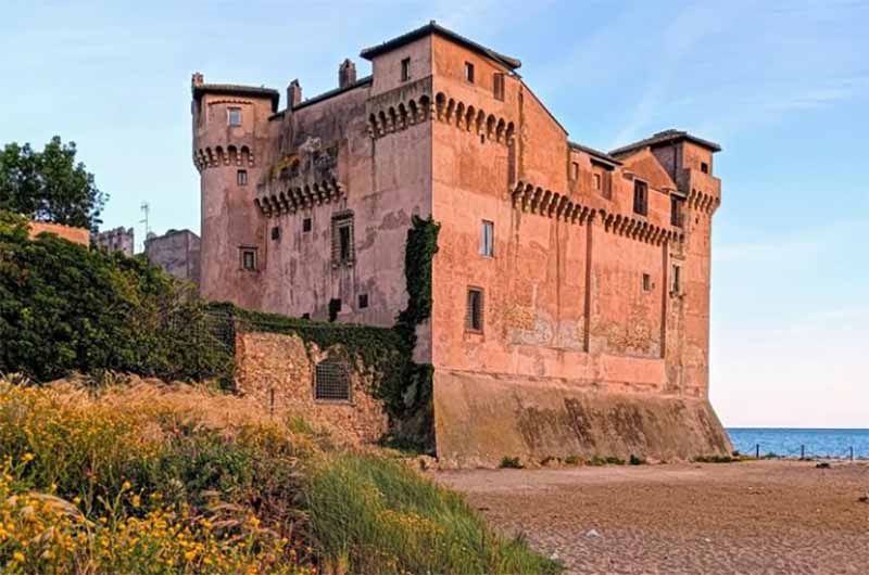 Castello di Santa Severa-primavera