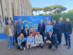Forza Italia Viterbo partecipa ai festeggiamenti a Roma dei 50 anni del Partito Popolare Europeo